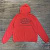 VTM Vitmeng Unisex Loose Casual Hoodie with Letter Print & Embroidery
