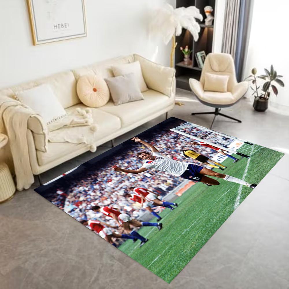 Football Legends Celebration Floor Rug Office Rug Perfect for Dining Room Outdoor Kitchen Hallway Anti-slip Rug Decorate Offices Wedding Party Gift