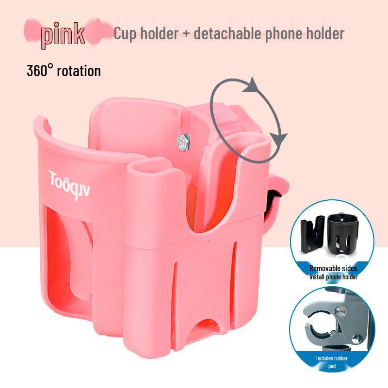 Universal Cup & Phone Holder for Electric Bikes and Vehicles