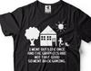 Funny Gamer T-Shirt: I Went Outside Once, Gaming Graphics Tee