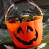 Toy - HEITMANN DECO - 7160 - LED Halloween Bucket - Pumpkin - Orange/black - Child