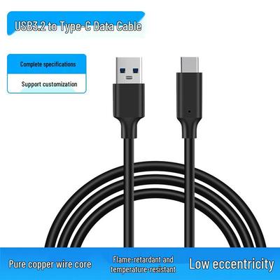 USB 3.0 To Type-C Fast Charge Data Cable, 3A 60W, 10Gbps for Mobile Phones & Hard Drives