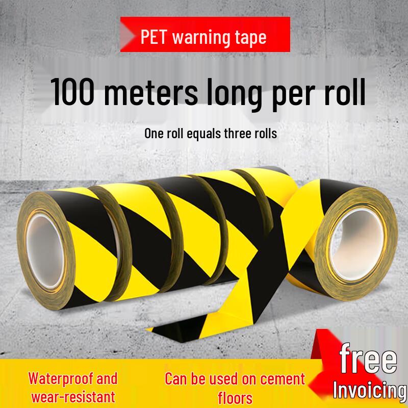 PET Warning and Floor Marking Tape