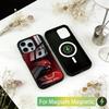 Sports Charles Leclerc Phone Case For iPhone17,16,15,14,13,12,11 Plus,Pro Magnetic For Magsafe Wireless Charging