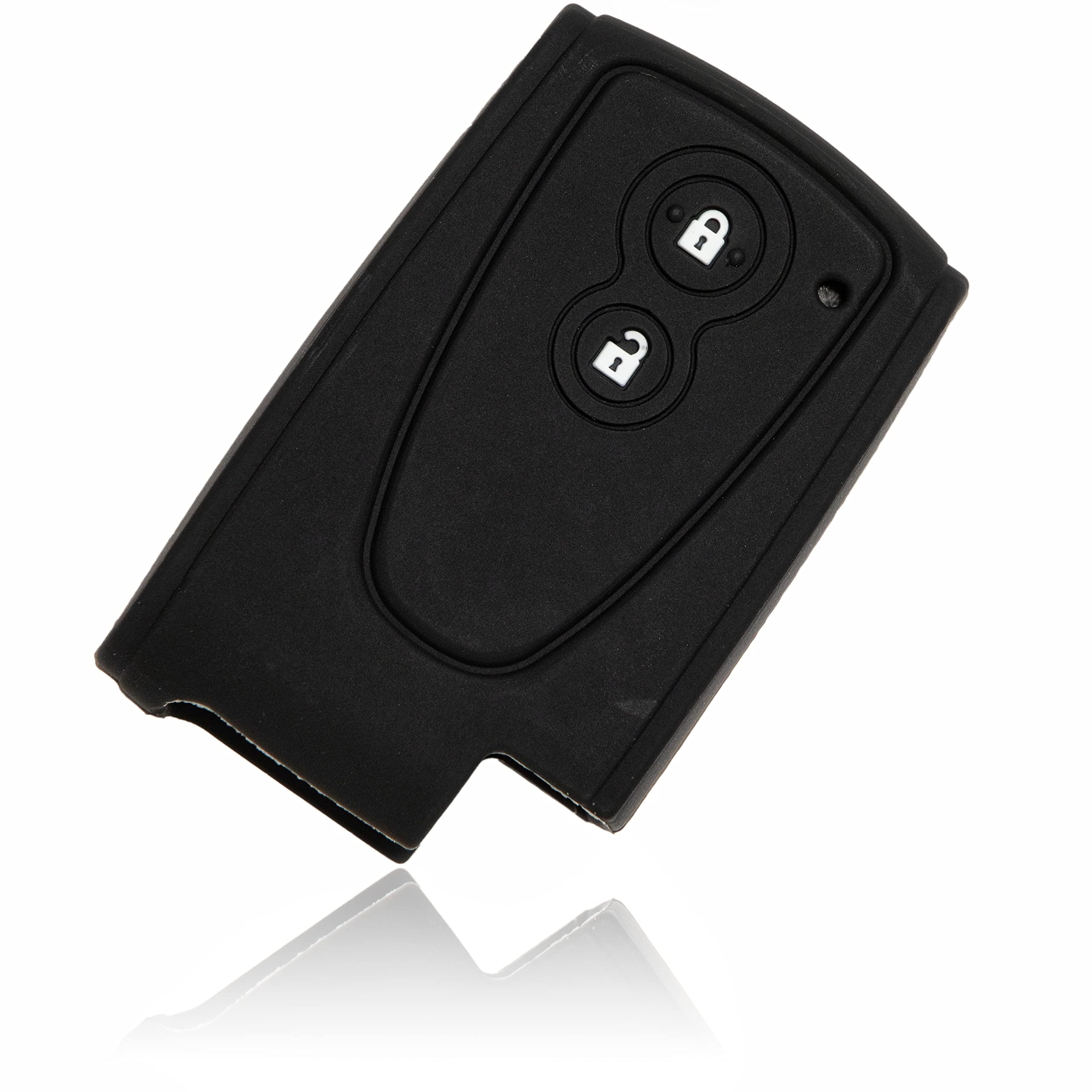 

[MALAKO] Silicone cover for smart key for Daihatsu cars 2 single чёрный