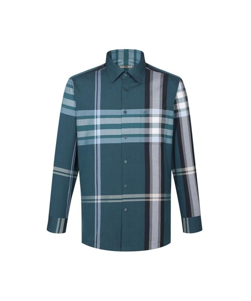 Dagseusyeocheu Cotton Blend Super Big Check Casual Shirt Regular Fit_Dmp1Shcl101E1