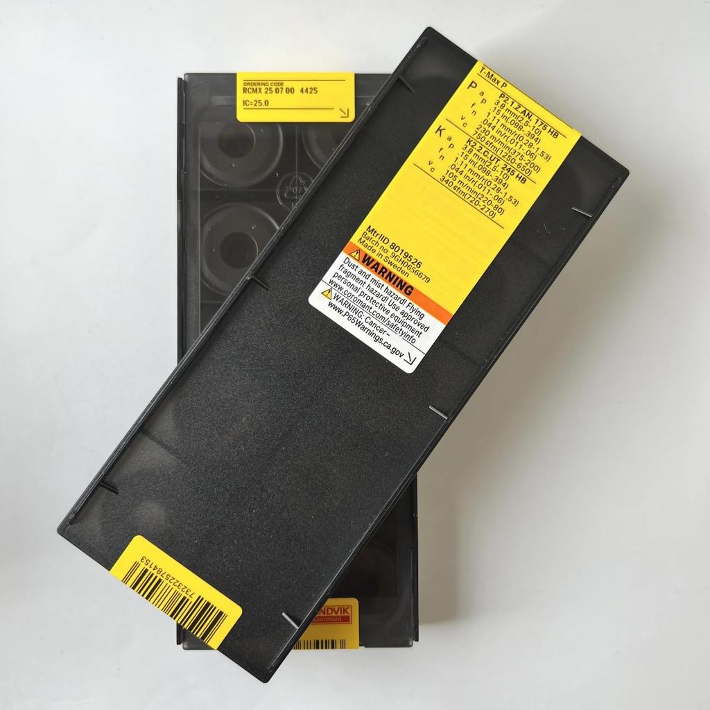 Original Sandvik / RCMX250700 4425 / CARBIDE CNC blade too 10 Pcs
