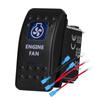 12v/24v Blue Led Light 5 Pin On Off SPST Rocker Switch 7 Pin On Off On ARB Carling Style Car Boat Waterproof Pump Push Switch