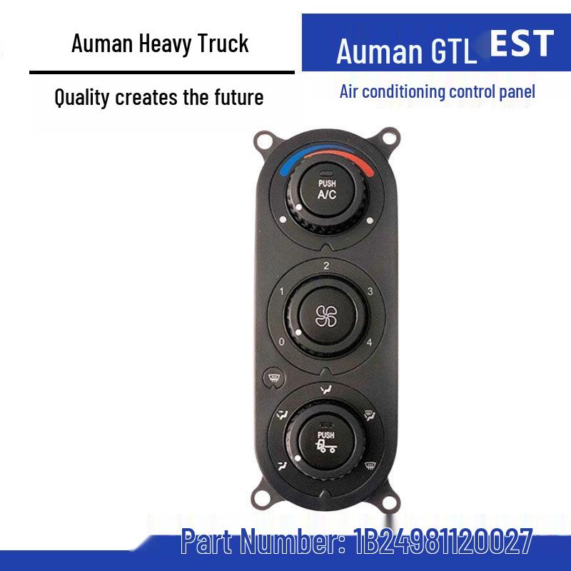 Foton Auman EST GTL ETX AC Controller & Heater Switch Knob Standard