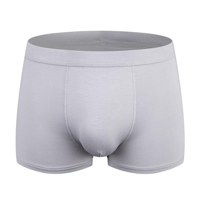 Men Underwear Male Boxer Solid Panties Shorts Men's Modal Underpants Breathable Intimate Man Boxers Large Big Size