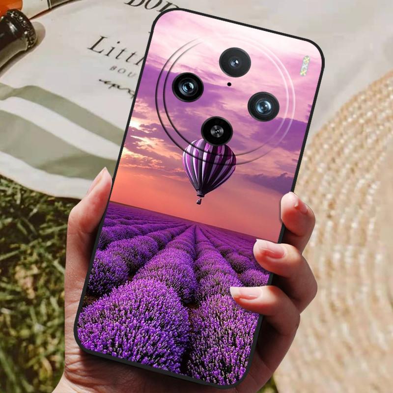 

For Vivo X100 Pro 5G Case Cool Painted Silicone TPU Soft Cover for Vivo X100 X100Pro 5G Cases X100 Black Protective Phone Shells Vivo X100 pro