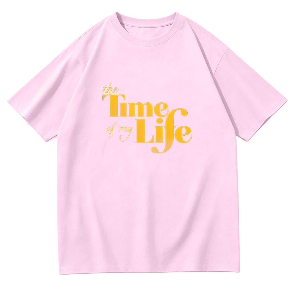 The Time of My Life Album Stampa Cartoon T-shirt Merchandising Benson Boone Maglietta Alta Qualità Estiva Girocollo Cotone Top Largo Unisex