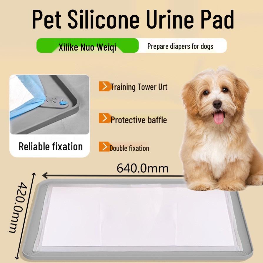 Silicone Waterproof Washable Pet Training Pad
