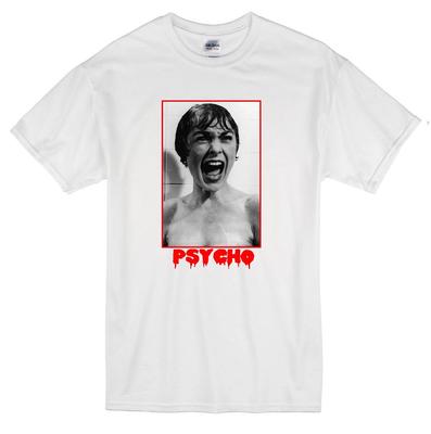 PSYCHO DUSCHSZENE JANET LEIGH MARION CRANE ALFRED HITCHCOCK Weißes T-Shirt