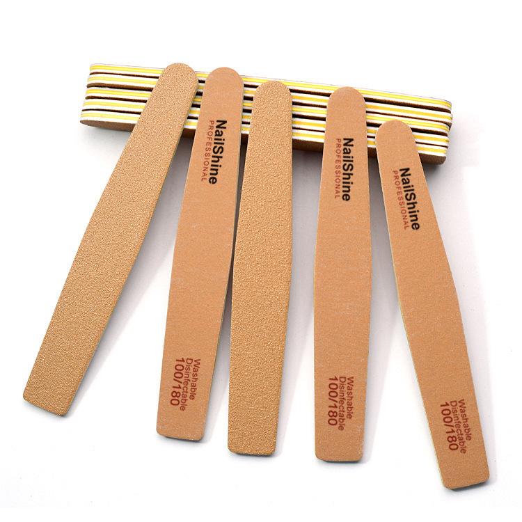 

Премиальная деревянная пилка полумесяц - ромбовидная, водонепроницаемая, полировочная полоска для нейл-арта