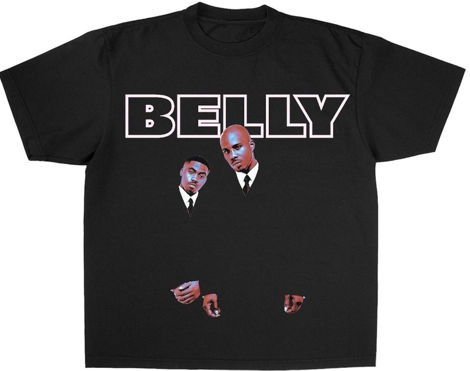 Belly Graphic T-Shirt: Heavyweight USA Cotton, Oversized Fit S