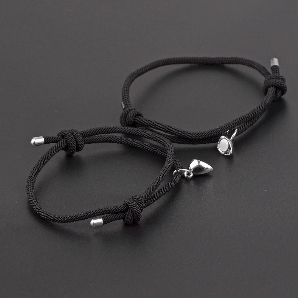 JYL TS Bracelet Red Gold Sand  Multi Layer Style Attracts Wealth And Energy Black