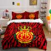 Crown and Club Logo. Bedding Sets Duvet Cover Sets Duvet Covers Pillowcases(1*Duvet Cover 2*Pillowcases Without Duvet Insert)