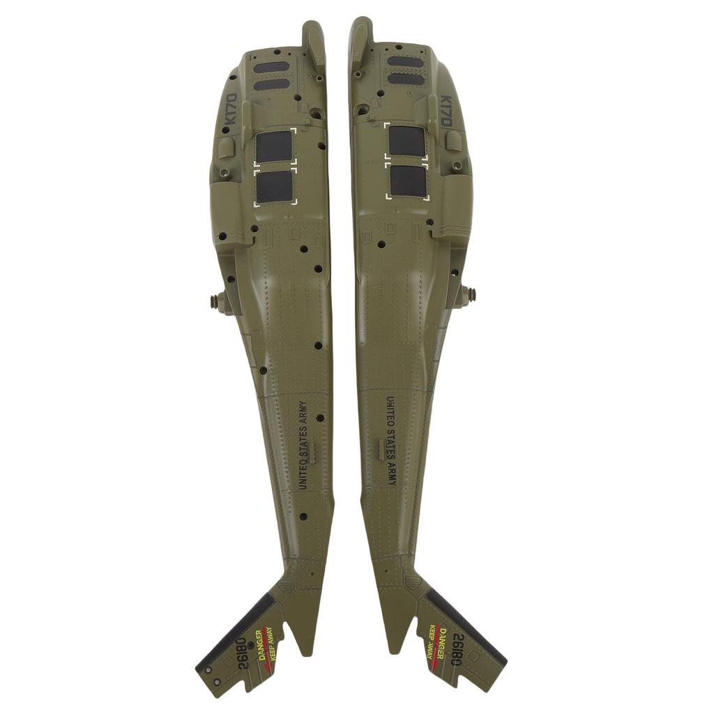 RC Helicopter Left and Right Body Cover RC Helicopter Spare Parts Fuselage Cover for K170