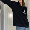New MLB New York Yankees Sweatshirts Unisex Black 3AMTL0514-50BKS