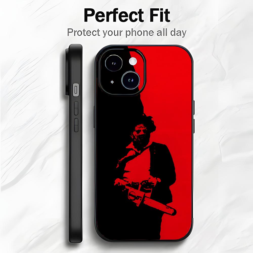Horror Movie T-The Texas Chainsaw Massacre Phone Case Phone Case Soft Packaging Lightweight For iPhone17 16 15 14 13ProMax iphone12promax