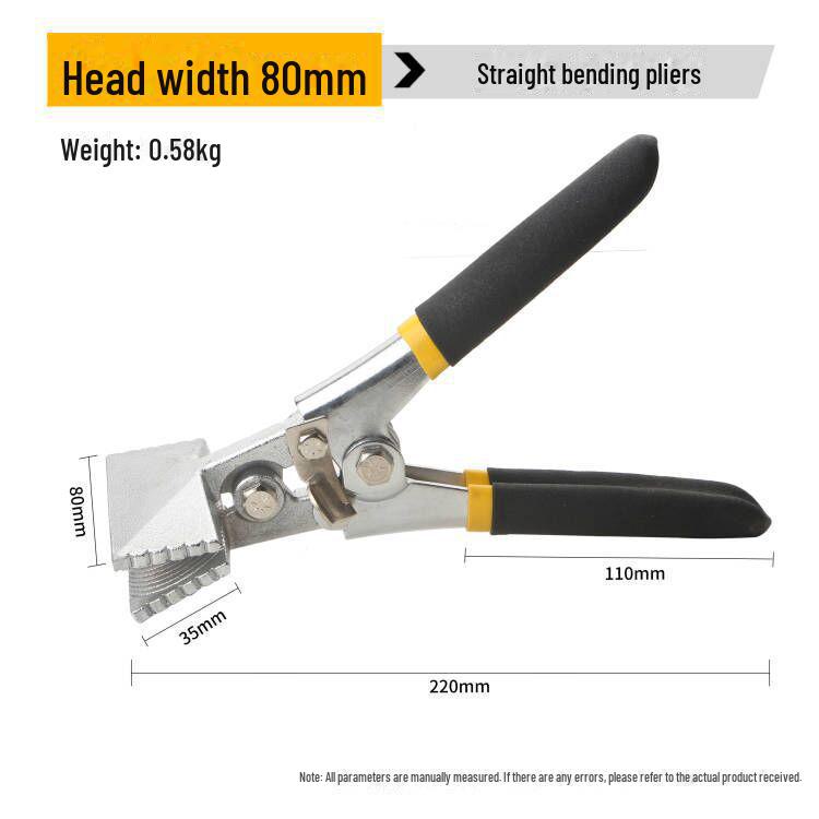 Multi-function Folding Electrician Pliers: Edge Sealing, Bending, Pressing