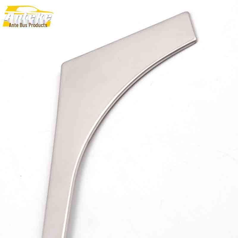 GL6 Stainless Steel Center Console Decorative U-Shaped Bright Ring and Gear Shift Cup Sticker