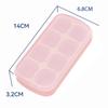 Silicone   Tray Easy Release Flexible 8   Trays  Ice Trays with Removable Lid for   Cocktail Whisky