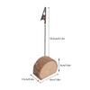 20 Pieces Name Card Holder with Clip Photo Holder Place Card Holder Photo Stand Memo Holder for Business Cards