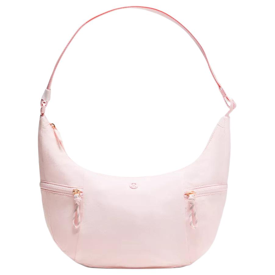 

Lululemon 6L Minimalist Casual Comfortable Waterproof Nylon Shoulder Bag Women bags Pink Pearl LU9CACS-074028 Pink Pearl