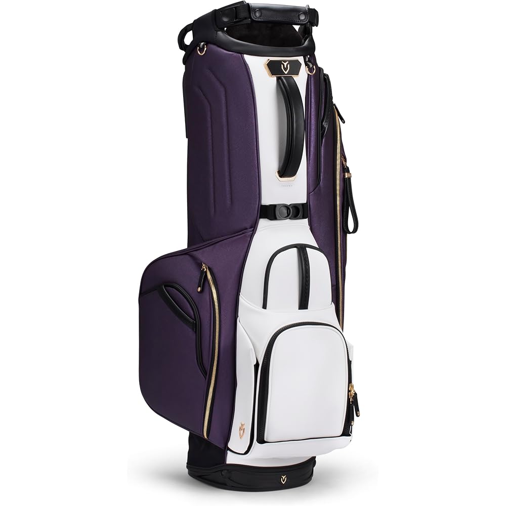 VESSEL Bezel Golf Caddy Bag Stand PLAYER 5.0 PRO PLAYER 5.0 PRO SINGLE STRAP MONARCH GENUINE MONARCH