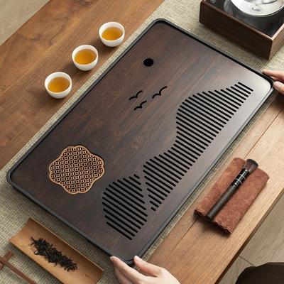 With Water Storage Dry Brewing Platform Portable Tea Ceremony Platform Tea Tray  Tea Ceremony