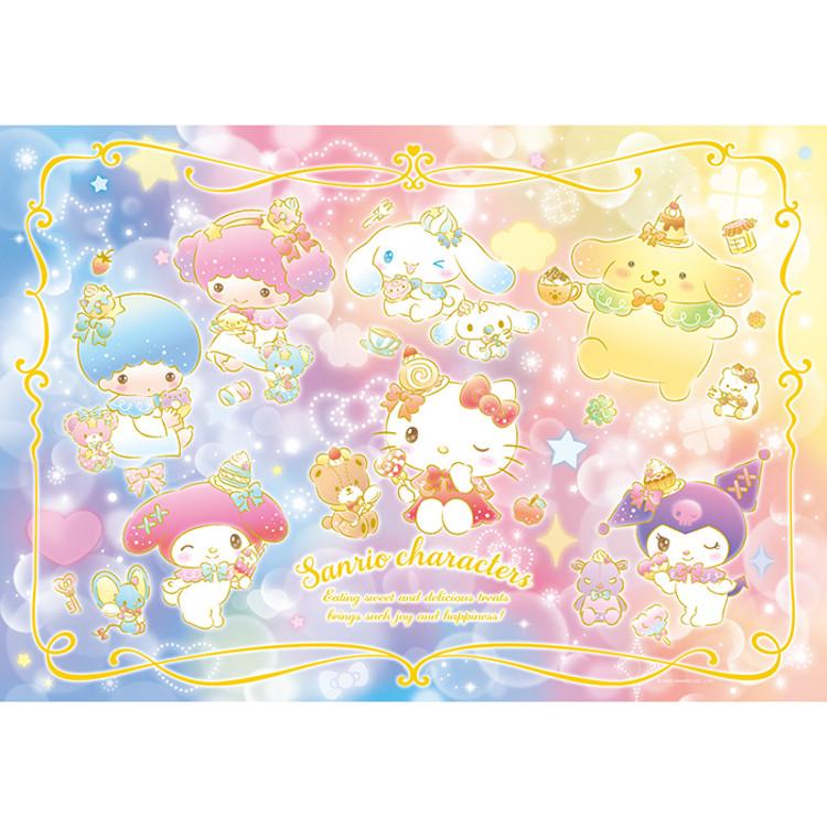 1000 bitars pussel - Sanrio Twinkle Dessert Time, populärt koreanskt pussel