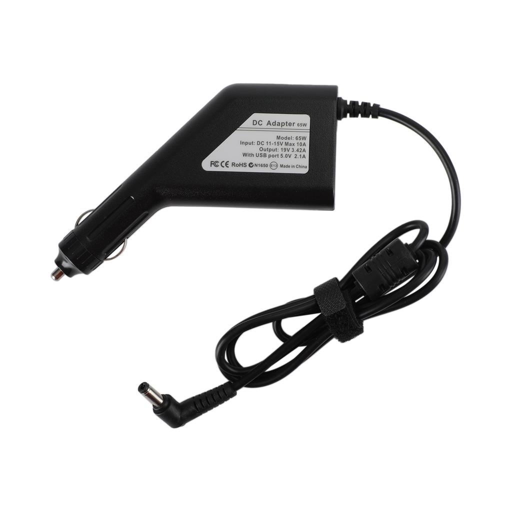 19V 3.42A laptop computers Car Charger Dc Power Adapter for Asus Lenovo Acer