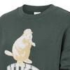 Nike Sportswear Fleece Crewneck Simple Comfortable Kids tops Green HV1746-338