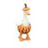 Wasserdichte Halloween-Entenfigur Kreative Geisterkürbis-Skulptur Kinderzimmer
