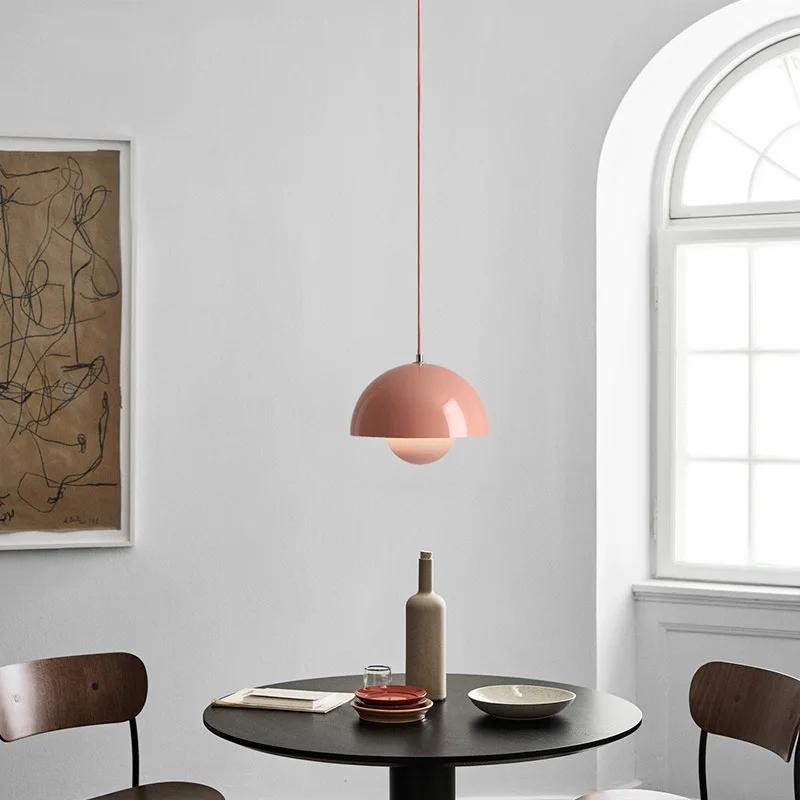 23cm Creative Chandeliers Bedroom Study Restaurant Pendant Light Decorative Lamp Multi-color Optional Modern Bud Indoor Lighting