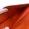 HERMES leather Bean Purse Orange leather Women Used