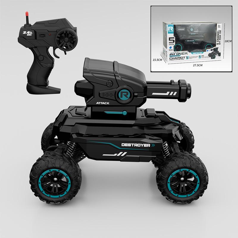 Cross-Border Electric Alloy Climbing Car - Durable Remote Control Off-Road Toy with Water Bomb Feature for Kids