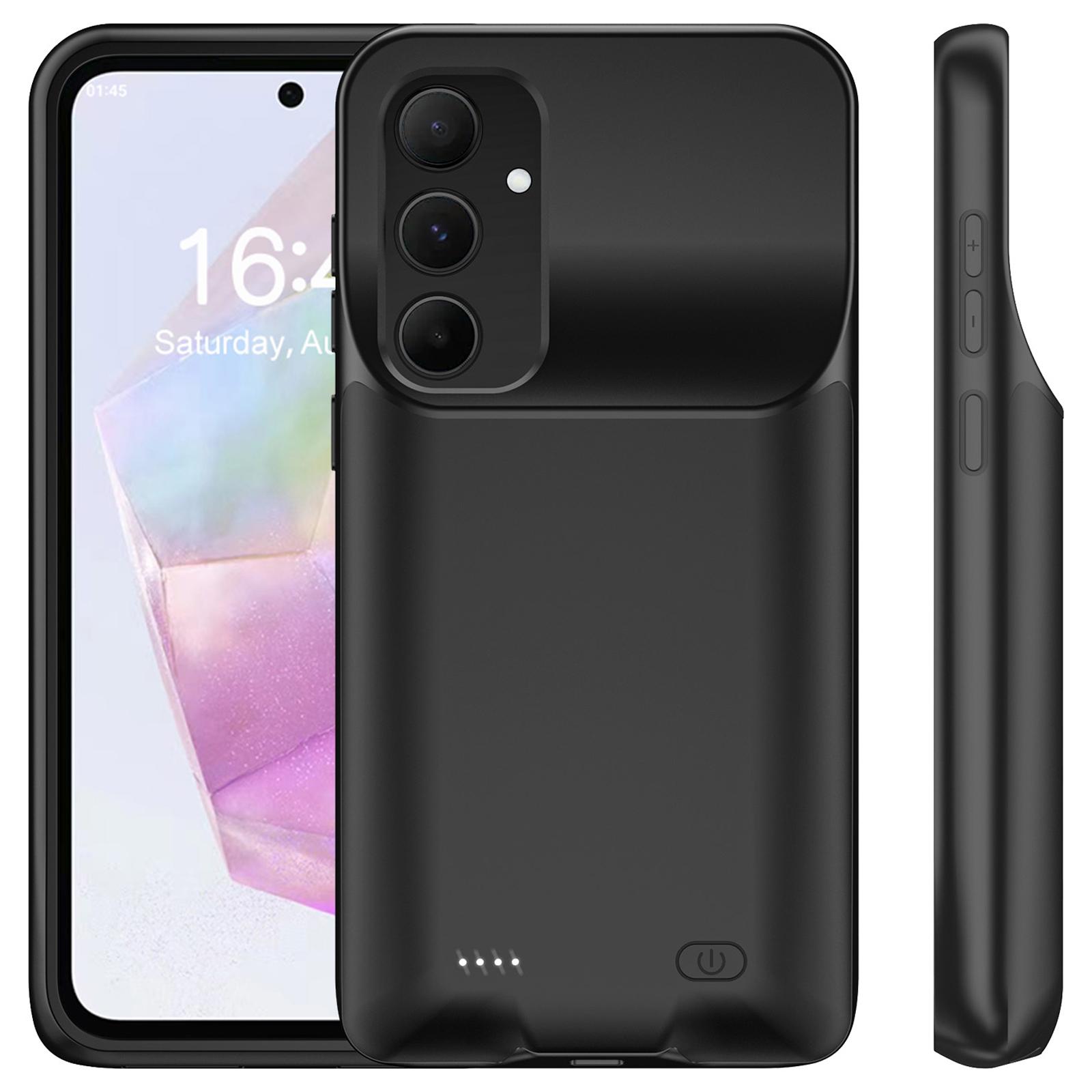 

10000mAh Power Bank for Samsung Galaxy A35 5G External Battery Pack TPU Phone Case A