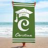 Class Of Graduation Gifts Grad Beach Towel Pool Party Towel Graduation Trip Gifts