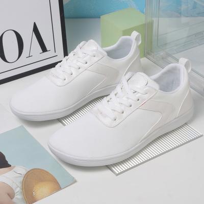 Neues Paar bequeme Fitnessschuhe mit breiter Zehenbox Barfußschuhe Herren atmungsaktive weichsohlige Flyknit-Schuhe Damen flachsohlige Sportschuhe