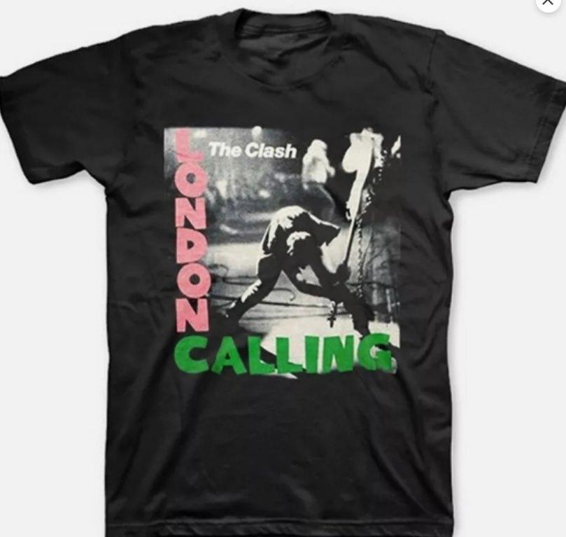 

Футболка с обложкой альбома The Clash London Calling S
