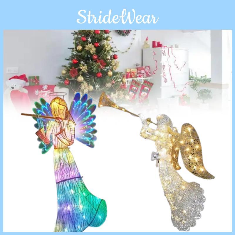 Angel Outdoor Luminous Statue Lights Decoration 2d Lighting Ornament Acrylic