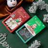 Christmas Ornament Packaging Box Creative Jewelry Suspension Box Badge Brooch Box Cartoon Christmas PE Storage Box