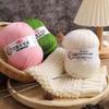 Silk Wool Acrylic Blend Medium Thickness Yarn, 4-Strand, for Hand Knitting Sweaters and Jackets