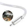 Brake Bleeder Hose One Way Check Valve Tube Bleeding Tool Kit for Motorcycle Clutch Vehicle Oil Extraction Tube