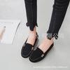 Women's Autumn Shallow Mouth Shoes Flat Heel Single Shoes Women's One-pedal Women's Shoes Lazy Shoes