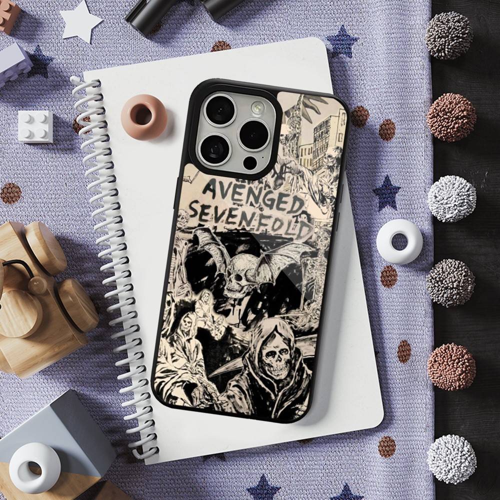 Band A-Avenged S-Sevenfold Phone Case For iPhone 16,15,14,13,12,11,Pro,Max,Plus,Mini,Magsafe,Magnetic Wireless Charging Case