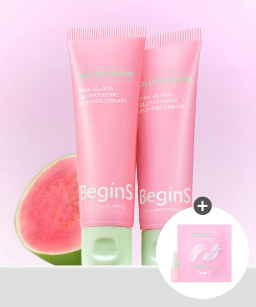 Начинается с Крема от пигментных пятен Jung Saem Mool Pink Guava Glutathione 50 мл Glutathione Blemish Cream 50ml